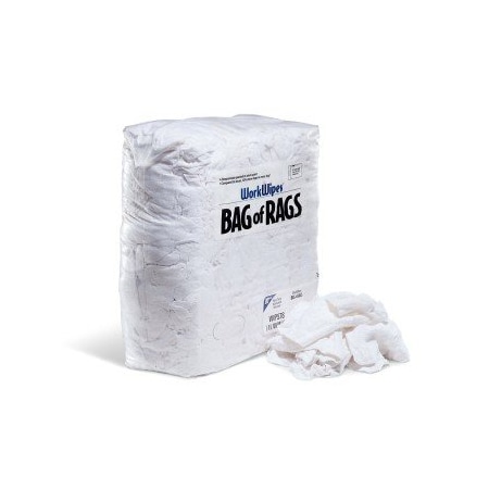 Workwipes New White Terry Washcloth Seconds in Bag 1 bag WIP578